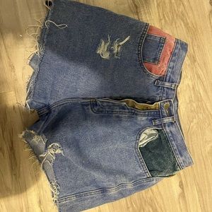vintage high waisted shorts